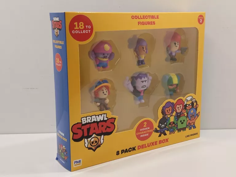 ZESTAW FIGUREK BRAWL STARS S2 FIGURES -8 PACK DELUXE BOX VER.A