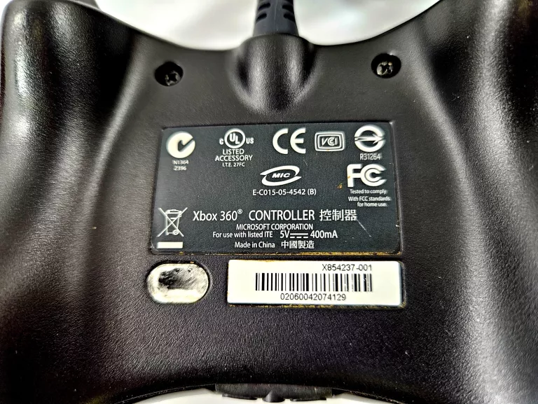 PAD PRZEWODOWY DO PC KONTROLER XBOX 360 ZAMIENNIK
