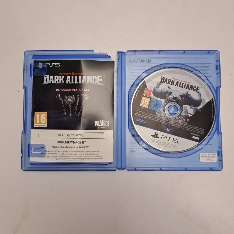 PS5 DARK ALLIANCE