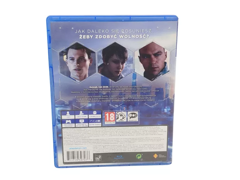 GRA DETROIT BECOME HUMAN POLSKI DUBBING - PS4 / PS5