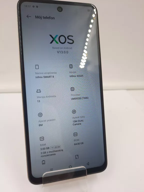 TELEFON INFINIX SMART 8 / 64GB /*OKAZJA*
