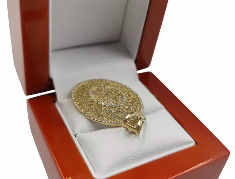 ZŁOTA ZAWIESZKA 585 W: 3,05G DŁ.4,0 CM