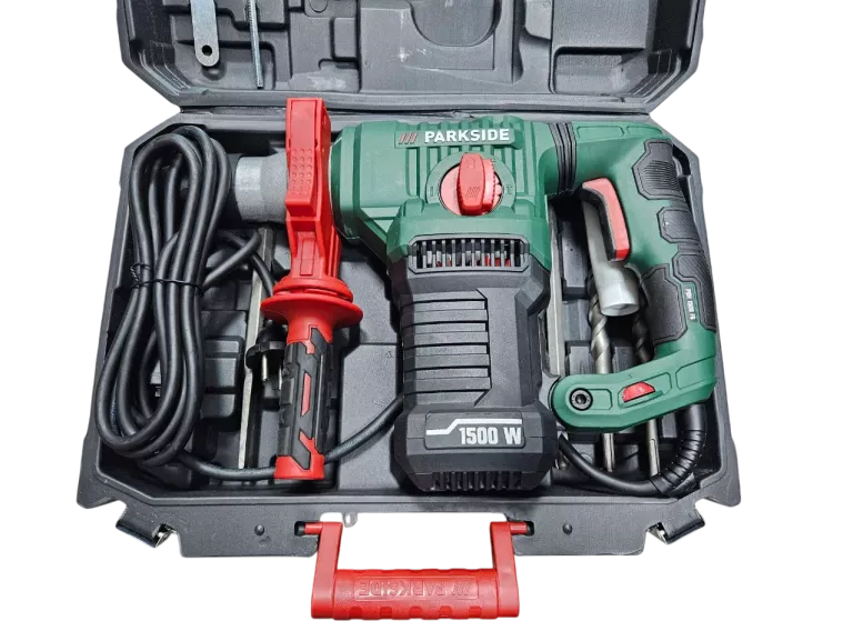 MŁOTOWIERTARKA PARKSIDE PBH 1500 F6 1500W 5J SDS PLUS