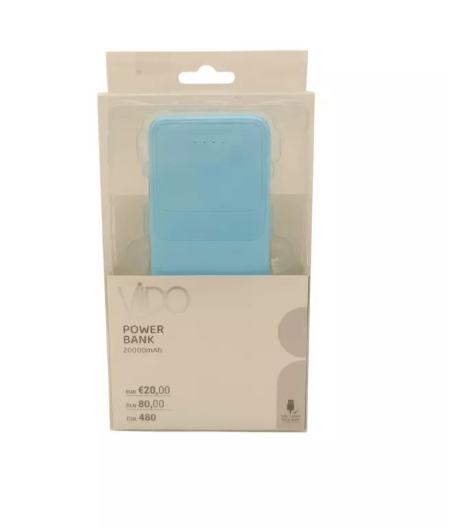 POWERBANK VIIDO 20000 MAH ROZNE KOLORY