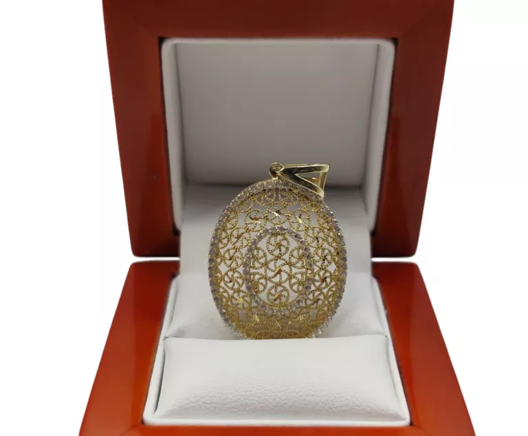 ZŁOTA ZAWIESZKA 585 W: 3,05G DŁ.4,0 CM