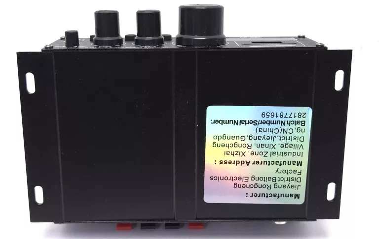 MINI AMPLITUNER 12V 4-8 OHM AK-380 Z PILOTEM