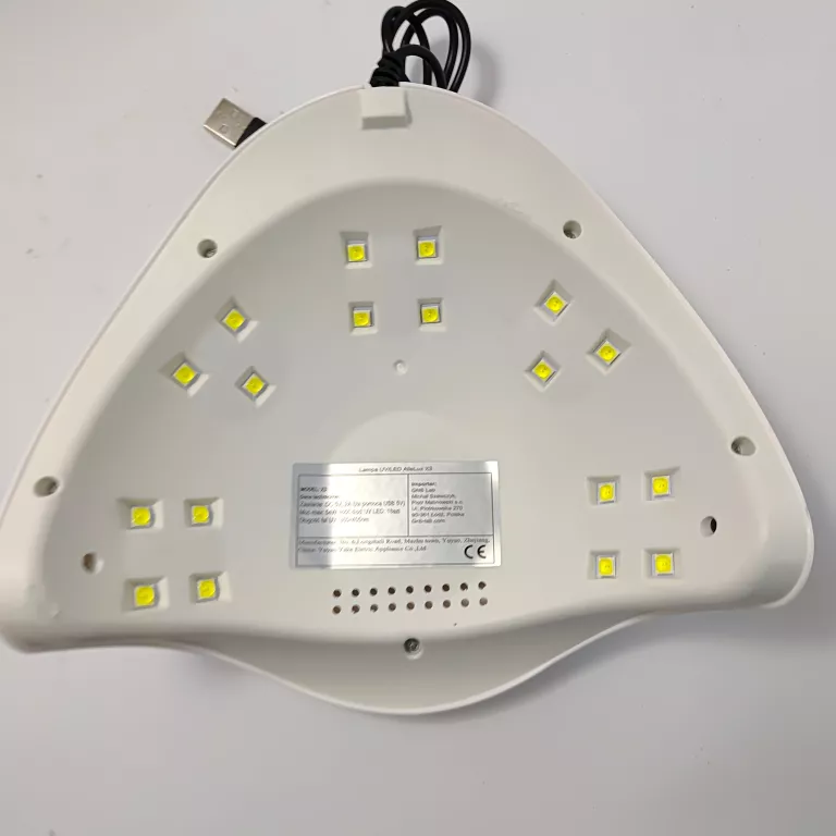 LAMPA DO PAZNOKCI ALLELUX X3 UV/LED 54W