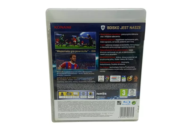 PES 2015 PS3 ANG