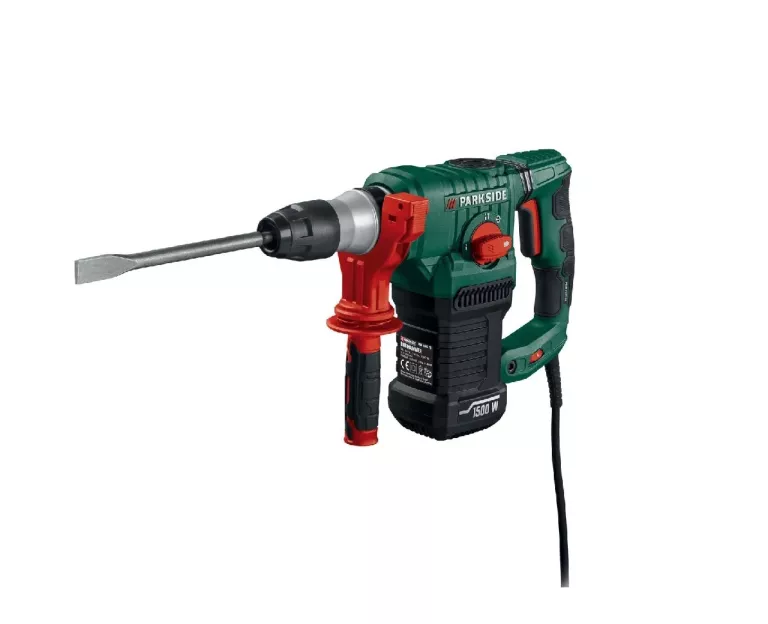 MŁOTOWIERTARKA PARKSIDE PBH 1500 F6 1500W 5J SDS PLUS