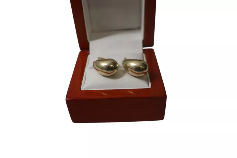 WSPANIAŁE ZŁOTE KOLCZYKI SOPLE 3,38G