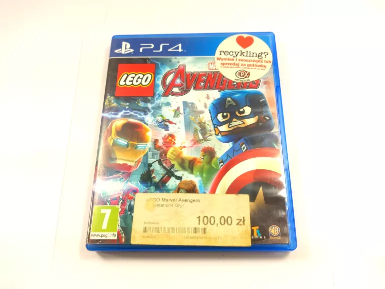LEGO MARVEL AVENGERS PS4