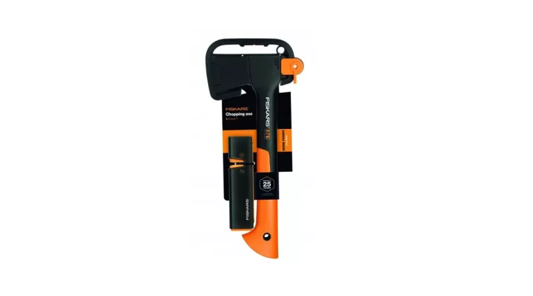 FISKARS SIEKIERA X7 - XS + OSTRZAŁKA XSHARP SET