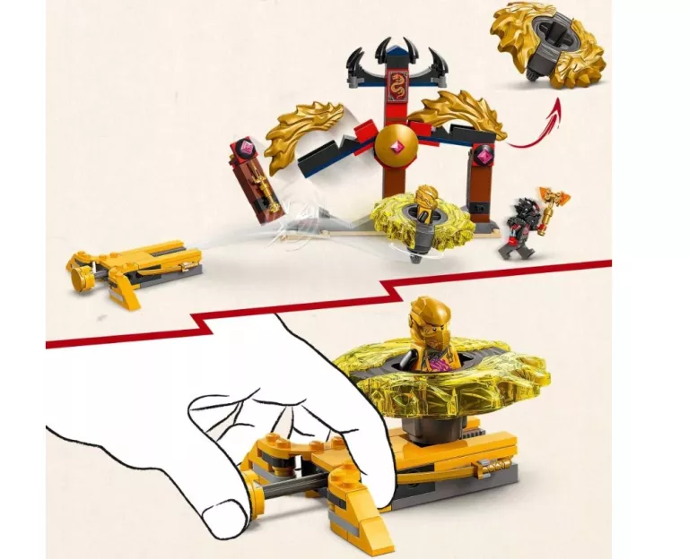 LEGO 71826 NINJAGO SMOCZE SPINJITZU - ZESTAW BITEWNY