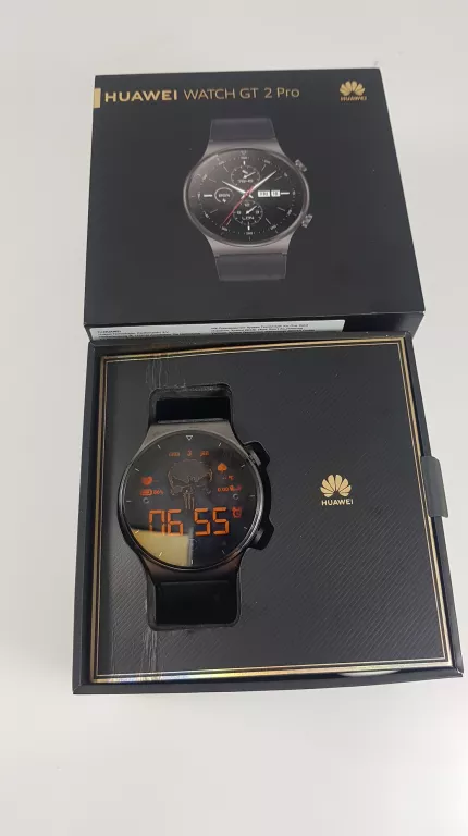 SMARTWATCH HUAWEI WATCH GT 2 PRO CZARNY 47MM