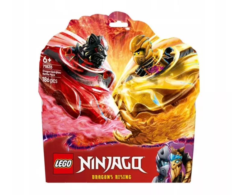 LEGO 71826 NINJAGO SMOCZE SPINJITZU - ZESTAW BITEWNY