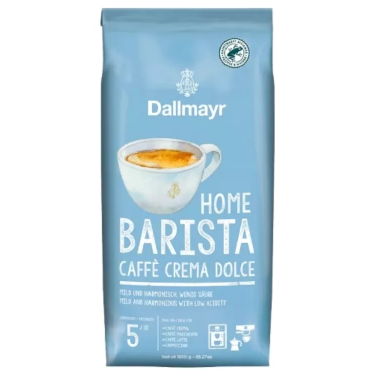 KAWA ZIARNISTA AROMATYCZNA DALLMAYR BARISTA CAFFE CREMA DOLCE 1 KG