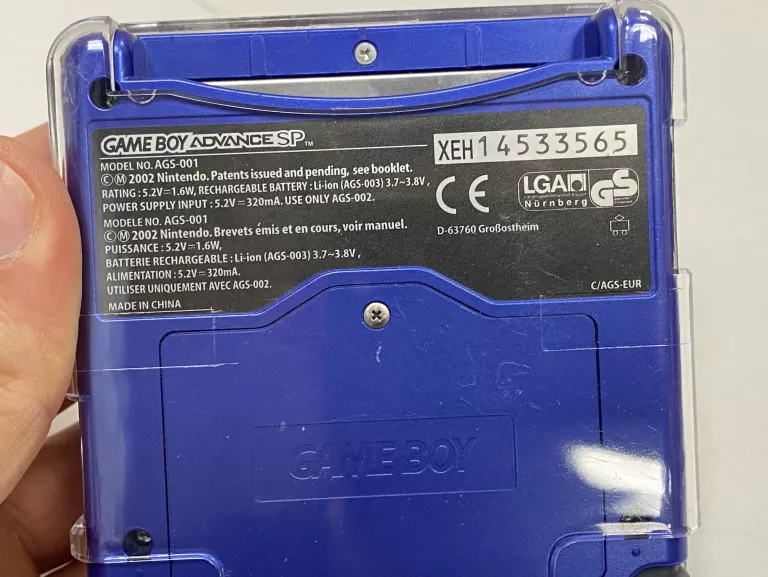 KONSOLA NINTENDO GAMEBOY ADVENCE AGS-001