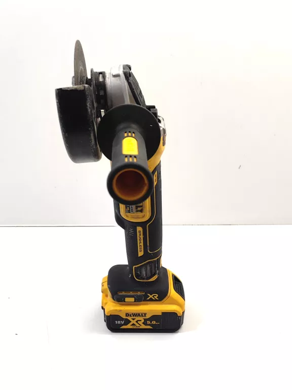 SZLIFIERKA KĄTOWA DEWALT DCG405 + AKU 5AH + ŁAD DCB1104
