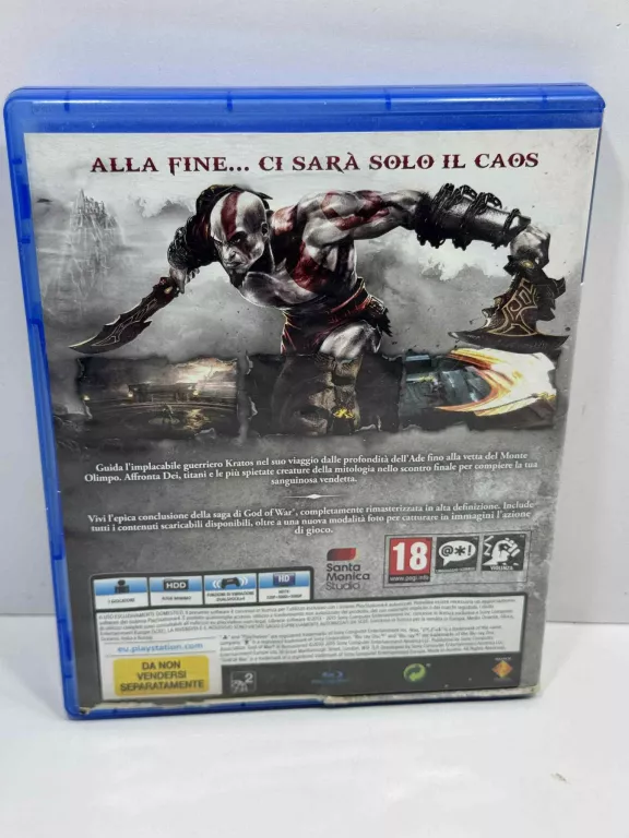 GRA PS4 GOD OF WAR III REMASTERED