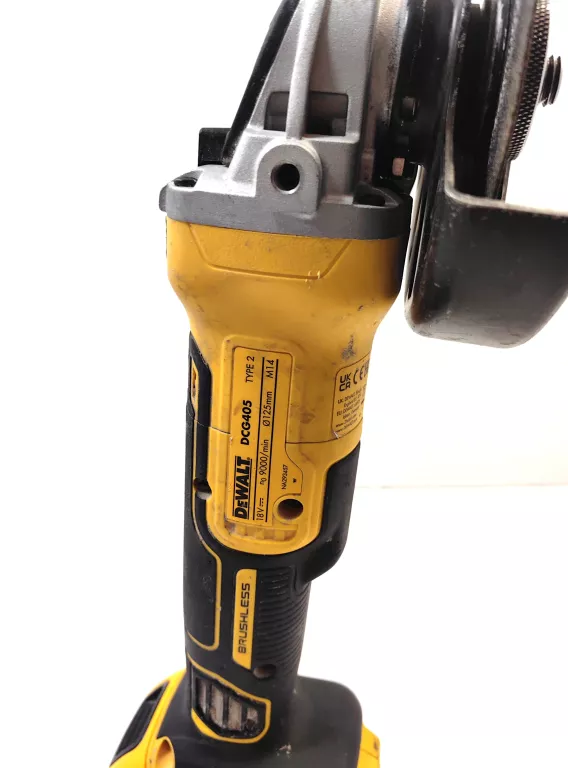 SZLIFIERKA KĄTOWA DEWALT DCG405 + AKU 5AH + ŁAD DCB1104