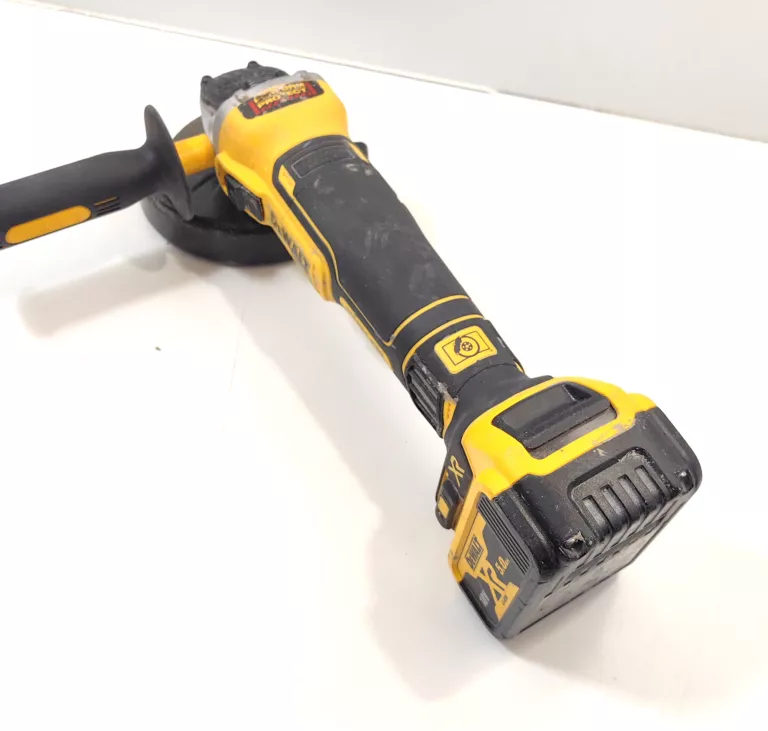 SZLIFIERKA KĄTOWA DEWALT DCG405 + AKU 5AH + ŁAD DCB1104