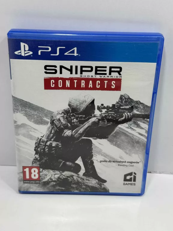 SNIPER: GHOST WARRIOR CONTRACTS PS4