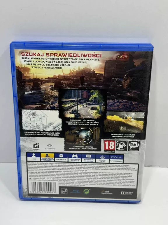 SNIPER: GHOST WARRIOR CONTRACTS PS4
