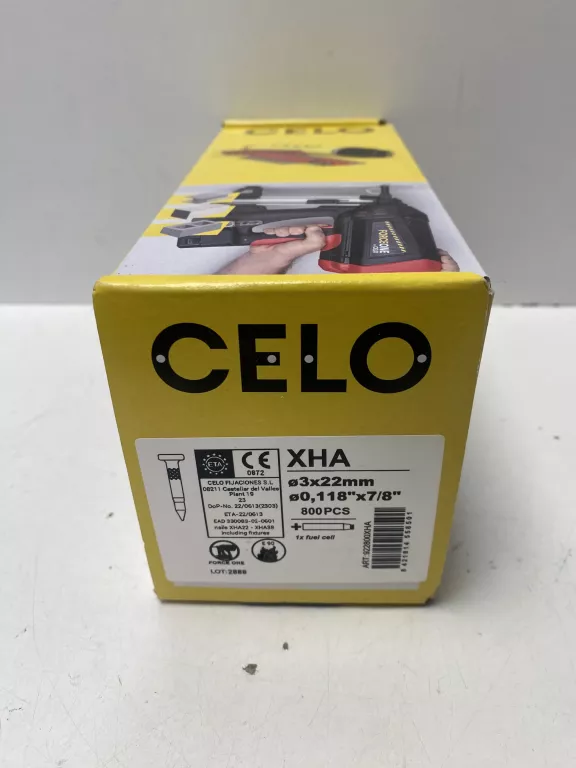 GWOŹDZIE POŻAROWE CELO XHA 3X22MM