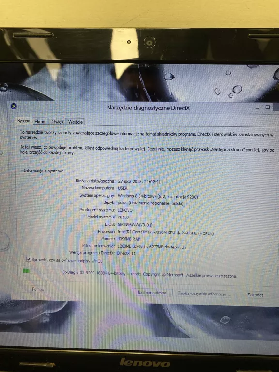 LAPTOP LENOVO G580 I5 4GB RAM 1TB HDD