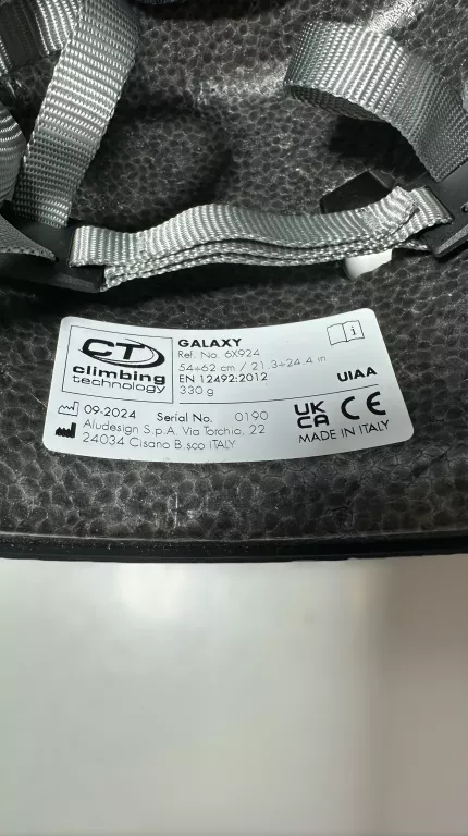 KASK WSPINACZKOWY CLIMBING TECHNOLOGY GALAXY WARTO OKAZJA