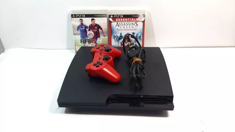 KONSOLA PS3 160 GB + PAD + 2 GRY