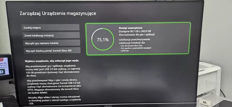 KONSOLA XBOX ONE S 1681 500GB