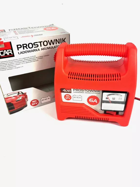 PROSTOWNIK SAMOCHODOWY 4CAR 12V 6A