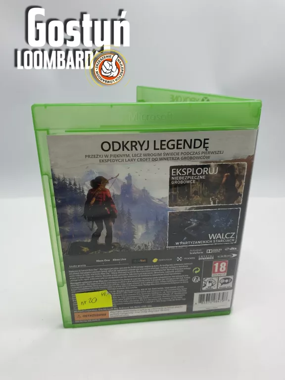 GRA XBOX ONE RISE OF THE TOMB RAIDER