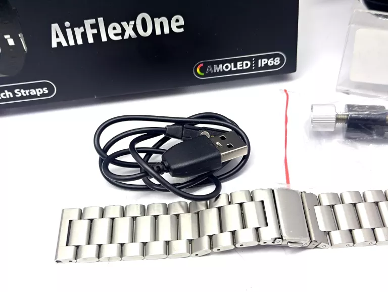 SMARTWATCH WG AIRFLEX ONE SREBRNY #JAK NOWY