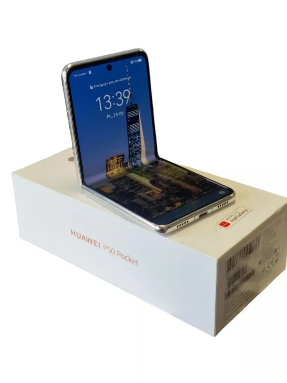 SMARTFON HUAWEI P50 POCKET 8 GB / 256 GB 4G (LTE) BIAŁY