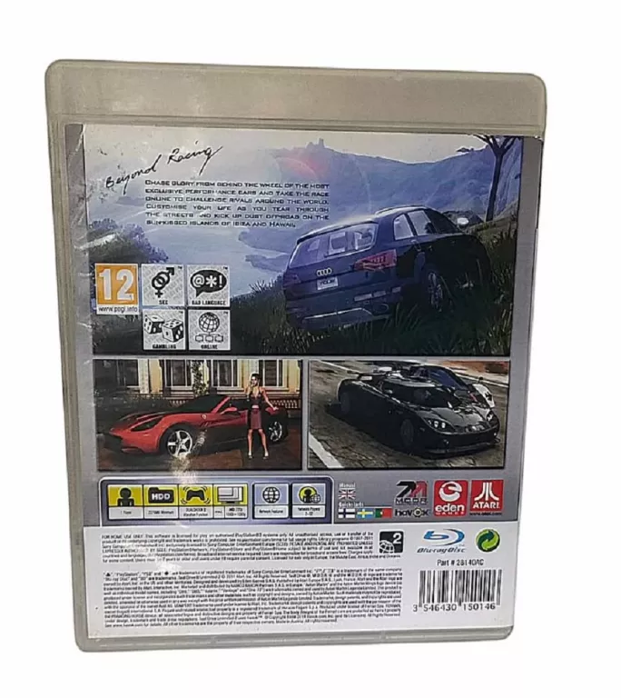 GRA PS3 TDU2 TEST DRIVE UNLIMITED