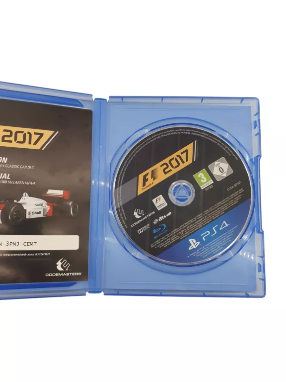 GRA PS4 F1 2017