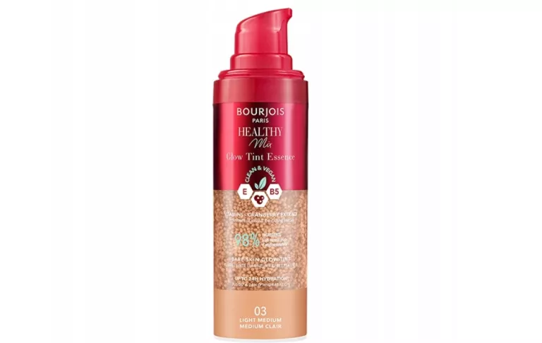 BOURJOIS MIX GLOW TINT ESENCJA WYRÓWNUJĄCA KOLORYT SKÓRY 03 LIGHT MEDIUM
