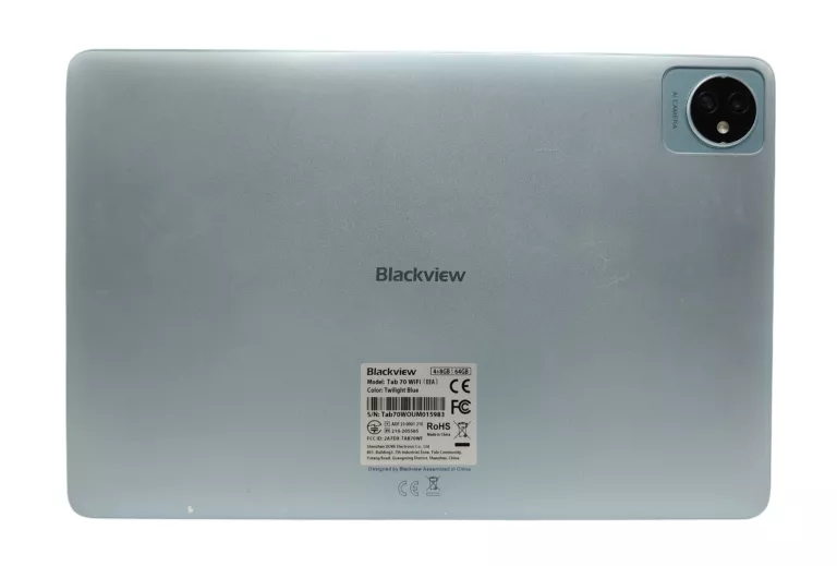 TABLET BLACKVIEW TAB 70 WIFI BLUE 10,1" 4 GB / 64 GB NIEBIESKI