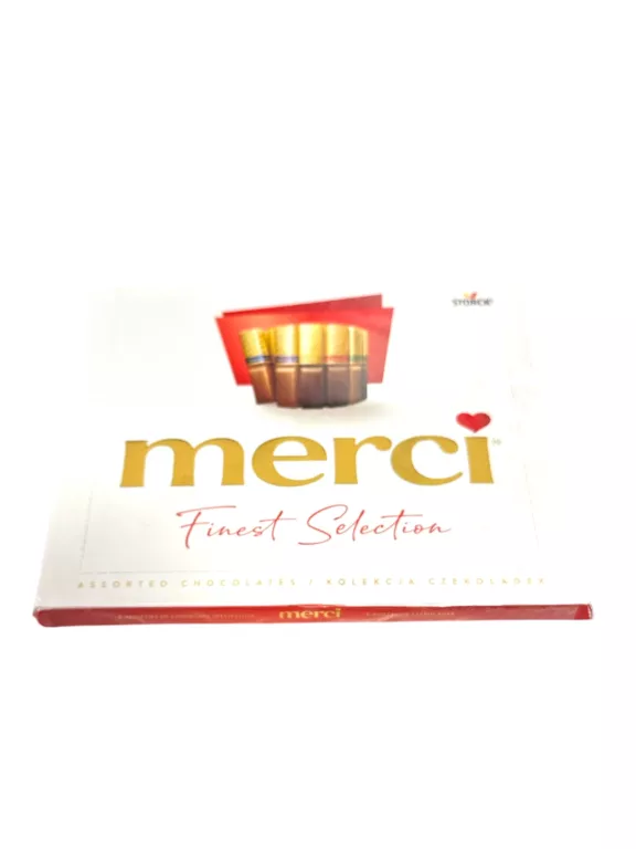 MERCI FINEST SELECTION CZEKOLADKI MIX SMAKÓW 250 G DW:01.04.2026
