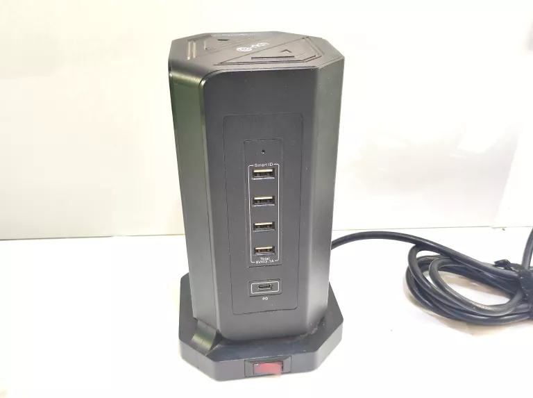 LISTWA ZASILAJĄCA PRZEDUŻACZ OCHRONA ODGROMOWA 12 GNIAZD +4 PORTÓW USB+USB