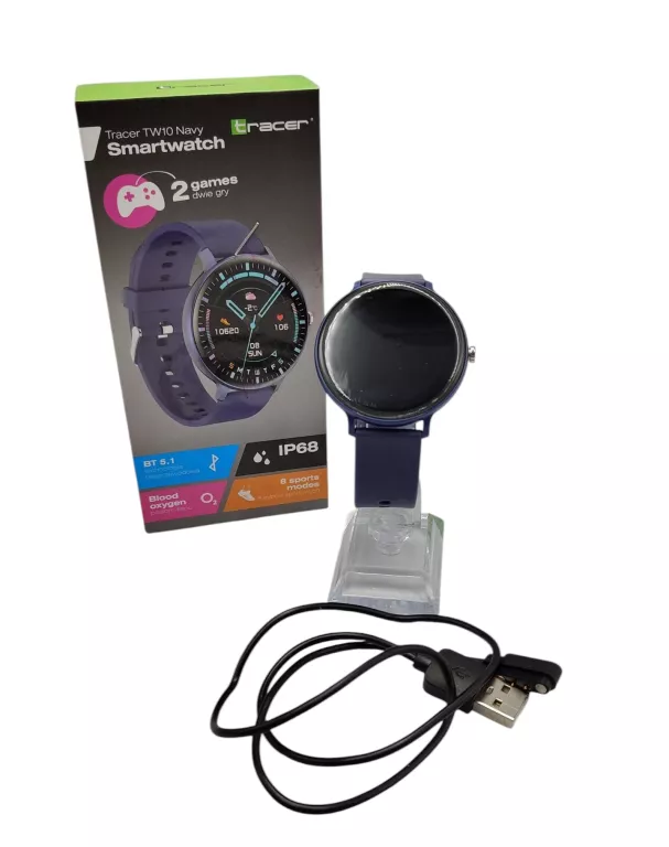 SMARTWATCH TRACER TW10 NIEBIESKI