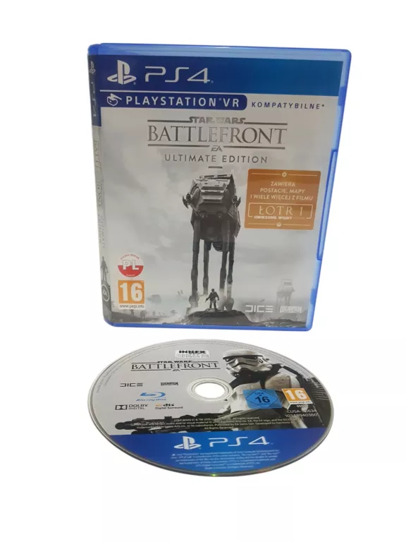 GRA PS4 STAR WARS BATTLEFRONT ULTIMATE EDITION