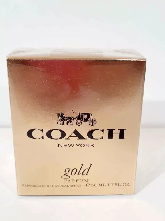 COACH GOLD PARFUM PERFUMY DLA KOBIET 50 ML