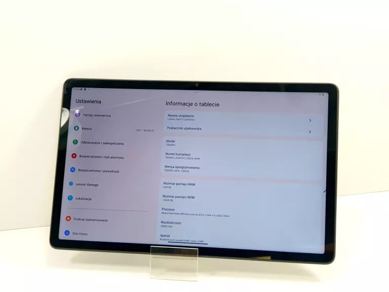 TABLET LENOVO TAB P11 (2ND GEN) 11,5" 6 GB / 128 GB
