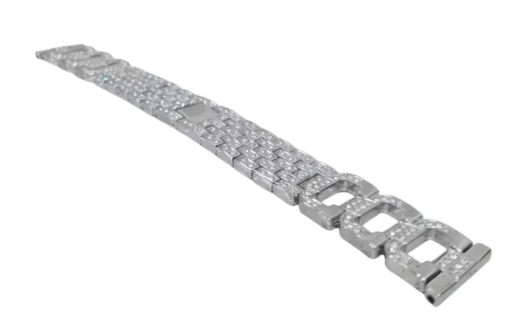 OPASKA DO ZEGARKA SREBRNA WATCHBAND