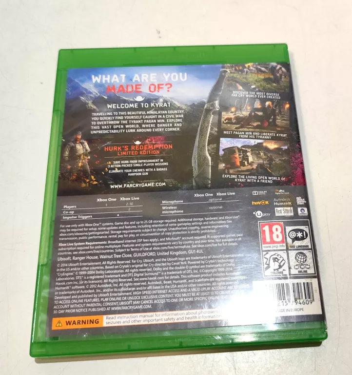 GRA NA XBOX ONE FARCRY 4