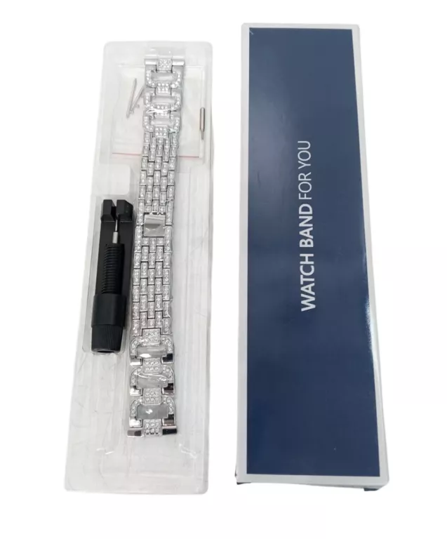 OPASKA DO ZEGARKA SREBRNA WATCHBAND