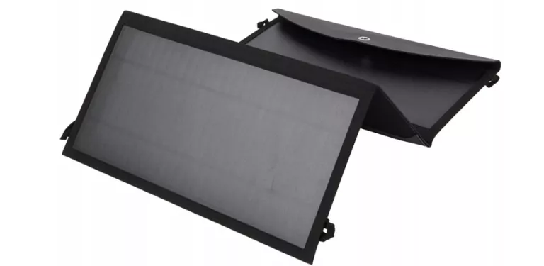 ŁADOWARKA SOLARNA SKŁADANA 28W 4600 MAH USB-A USB-C PANEL SŁONECZNY RE-LOA